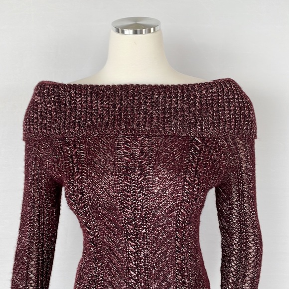 WHBM At The Shoulder Bow Back Sweater XS - Picture 11 of 16